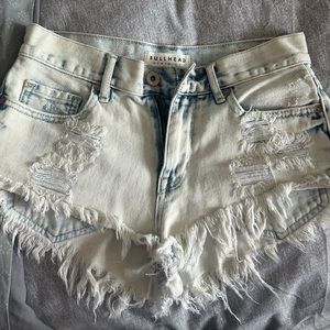 Bullhead Distressed Jean Shorts Size 3